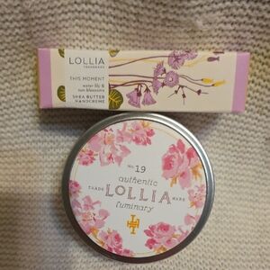 Lollia Shea Butter Handcreme and Candle Set